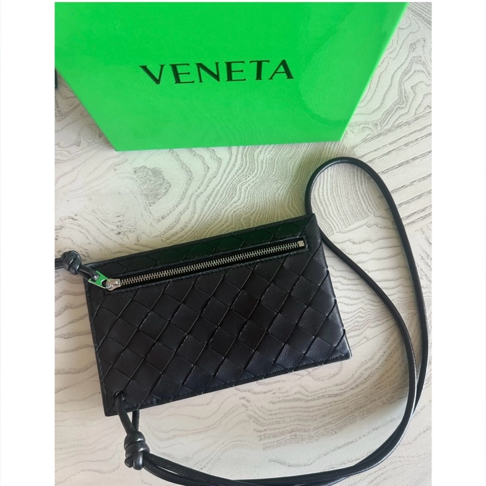 Bottega Veneta iPhone Wallet Black